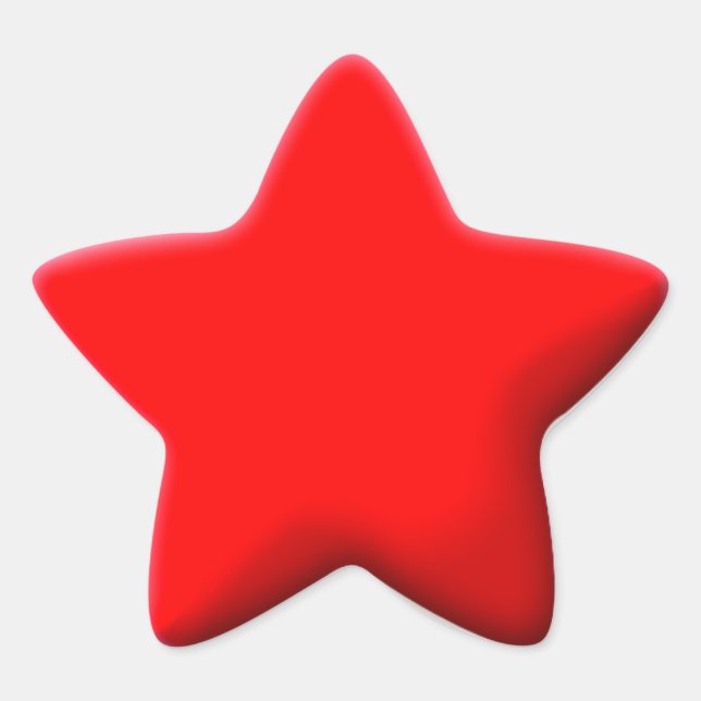 Red Pillow Style Sticker (Front)