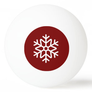 Red Ping Pong Ball