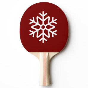 Red Ping Pong Paddle