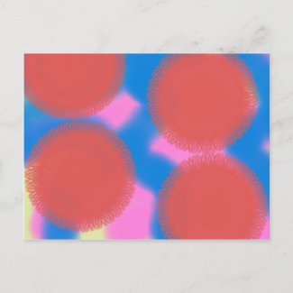 red pink and blue 56789 abstract art