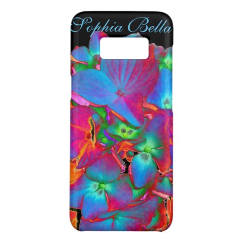 Red pink blue purple floral colorful floral Case_Mate samsung galaxy s8 case