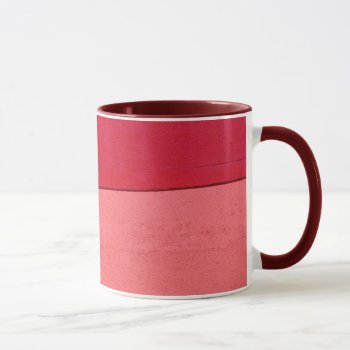 Red & Pink Coffee Mug by DonnaGrayson at Zazzle