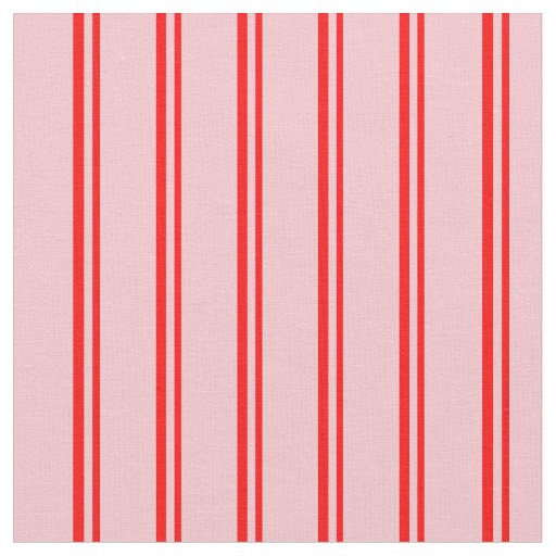 Red & Pink Colored Pattern of Stripes Fabric