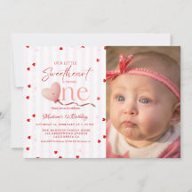 Red Pink Heart Valentine's Day Sweetheart Birthday