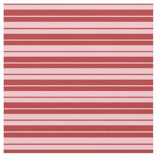 Red & Pink Lines/Stripes Pattern Fabric