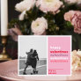 Red & Pink Photo Family | Happy Valentines Day Pos Postcard