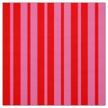Red Pink Stylish Stripes Pattern Design  Fabric