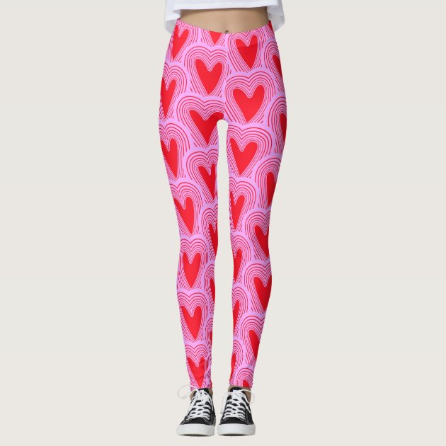 Valentines day outlet leggings