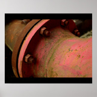 Red Pipe Poster