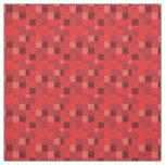 Red Pixelated Pattern | Gamer Fabric