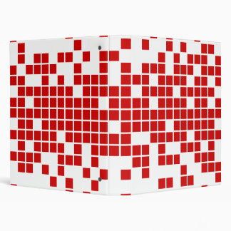 Red Pixels Binder