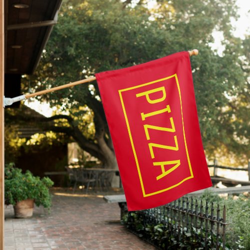 Red pizza sign