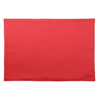 Red placemat