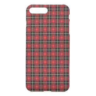 Red Plaid Background iPhone 8 Plus/7 Plus Case