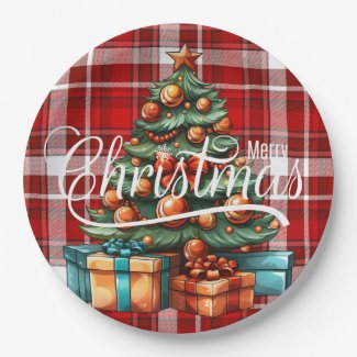 Red Plaid Christmas