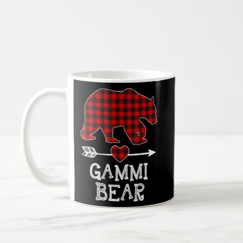 Red Plaid Gammi Bear Matching Pajama Family 1  Coffee Mug