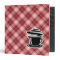 Red Plaid Hot Coffee