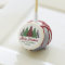Red Plaid Merry Christmas Trees Custom Party
