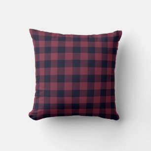 Red Plaid Pillow