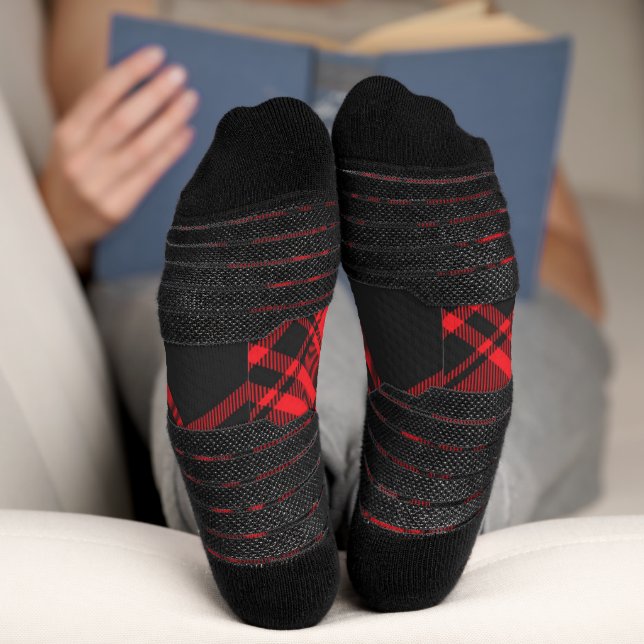 Red Plaid  Socks (Bottom)