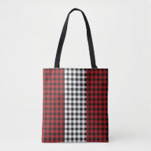 Red Plaid Tartan Buffalo Checkered Plaid Pattern