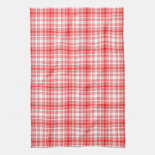 Red Plaid Towel