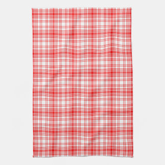 Red Plaid Towel