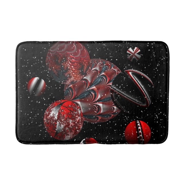 Red Planet Bath Mat (Front)