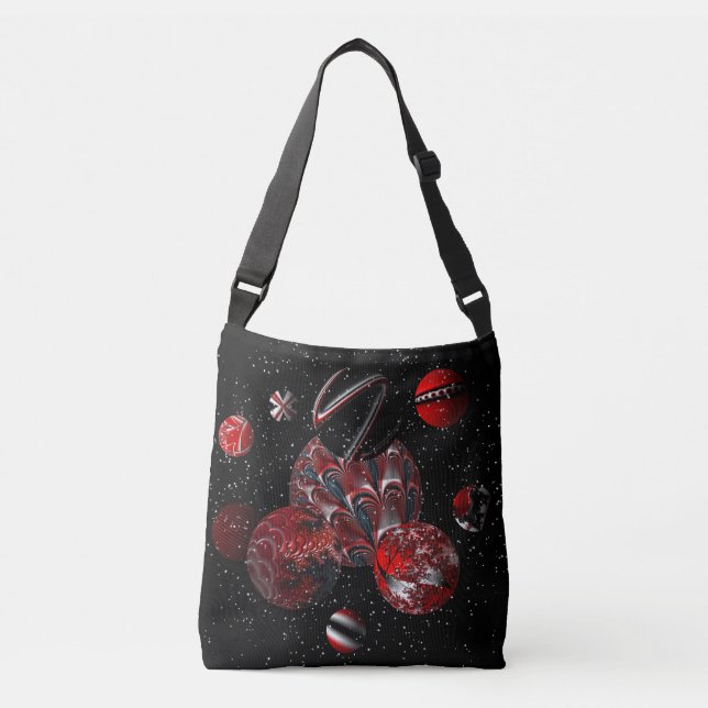 Red Planet Crossbody Bag (Front)