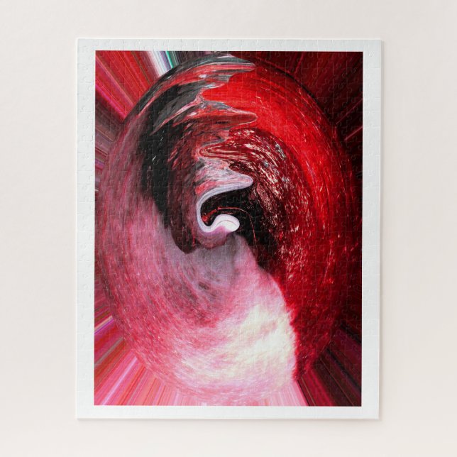 Red planet jigsaw puzzle (Vertical)