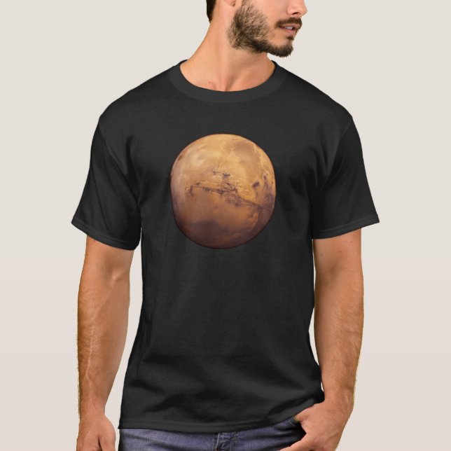 Red Planet Mars T-Shirt (Front)