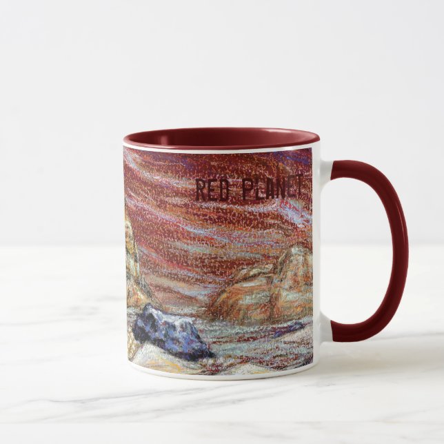 Red Planet Mug (Right)