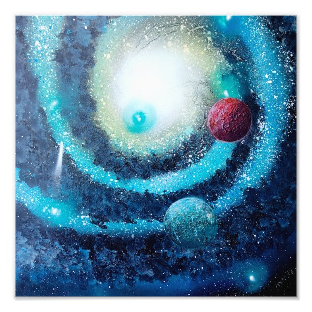 Red Planet Photo Print (Front)