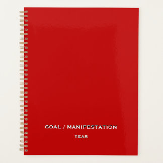 Red Planner