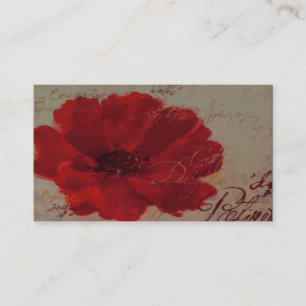 Red Plantes ~ Business Card