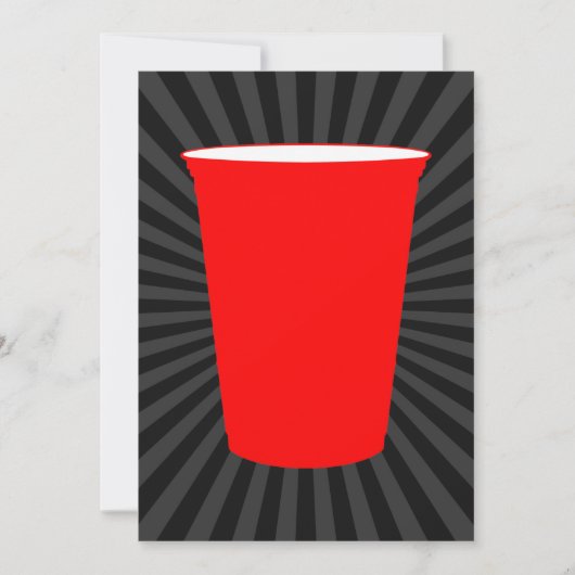 red plastic cup (Front)