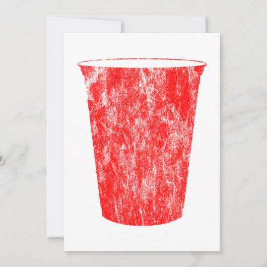 red plastic cup (Front)