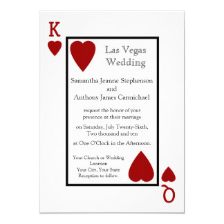 Casino Wedding Invitations 8