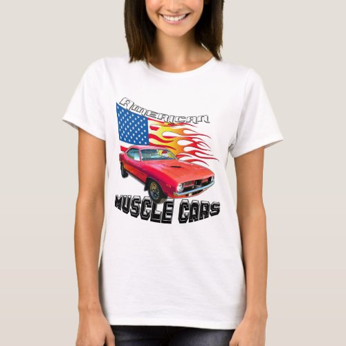Red Plymouth Barracuda T-Shirt
