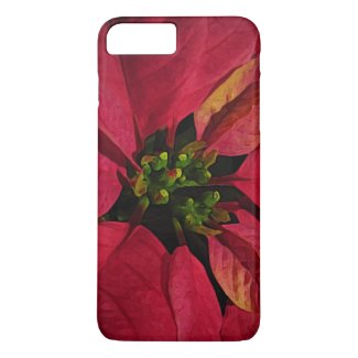 Red Poinsettia iPhone 8/7 Plus Case