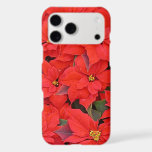 Red Poinsettias I Christmas Holiday Floral Photo Iphone 18 Pro Max Case