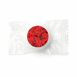 Red Poinsettias I Christmas Holiday Floral Photo Life Saver® Mints