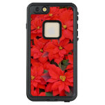 Red Poinsettias I Christmas Holiday Floral Photo LifeProof FR? iPhone 6/6s Plus Case
