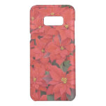 Red Poinsettias I Christmas Holiday Floral Photo Uncommon Samsung Galaxy S8  Case