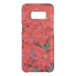 Red Poinsettias I Christmas Holiday Floral Photo Uncommon Samsung Galaxy S8 Case