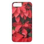 Red Poinsettias II Christmas Holiday Floral iPhone 8 Plus/7 Plus Case