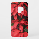 Red Poinsettias II Christmas Holiday Floral Case-Mate Samsung Galaxy S9 Case