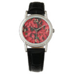 Red Poinsettias II Christmas Holiday Floral Watch