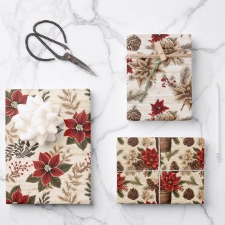 Red Poinsettias 