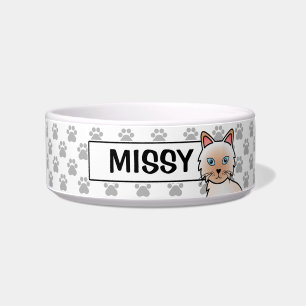 Red Point Birman / Ragdoll Cat Bowl